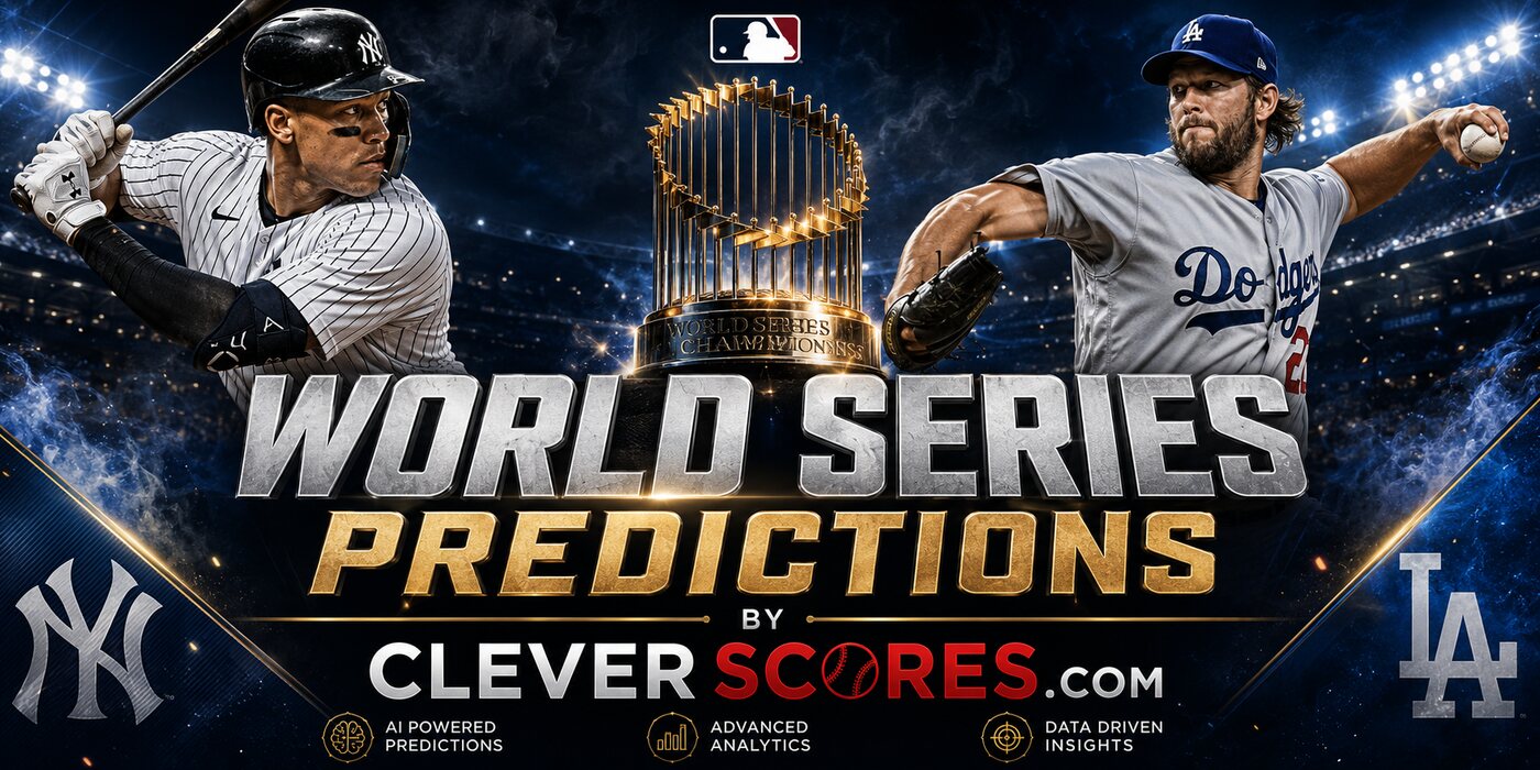 World Series Predictions by CleverScores.com — AI-powered MLB predictions